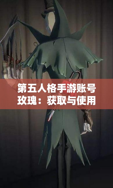 第五人格手游账号玫瑰：获取与使用全攻略