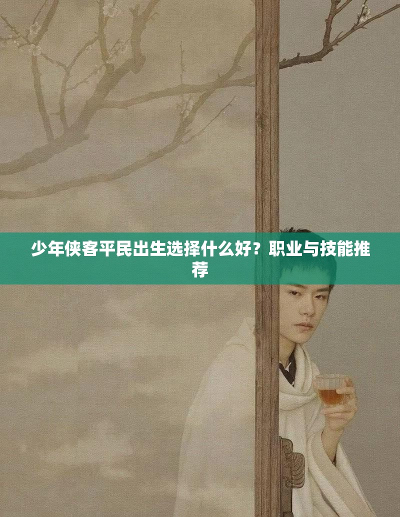 少年侠客平民出生选择什么好？职业与技能推荐